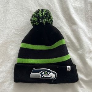 ‘47 Seattle Seahawks Pom beanie